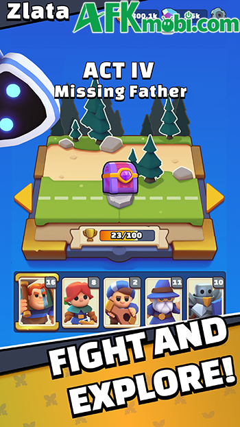Zlata game chiến thuật đơn giản theo hơi hướng của thả lính với thời lượng ngắn 5