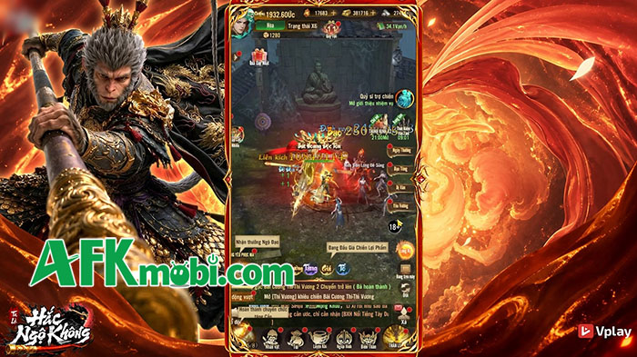 Ta Là Hắc Ngộ Không - VPlay game nhập vai màn hình dọc cho game thủ hóa thân Đại Thánh 4 Ta Là Hắc Ngộ Không - VPlay game nhập vai màn hình dọc cho game thủ hóa thân Đại Thánh 4
