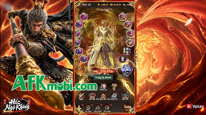 Ta Là Hắc Ngộ Không - VPlay game nhập vai màn hình dọc cho game thủ hóa thân Đại Thánh 6 Ta Là Hắc Ngộ Không - VPlay game nhập vai màn hình dọc cho game thủ hóa thân Đại Thánh 6