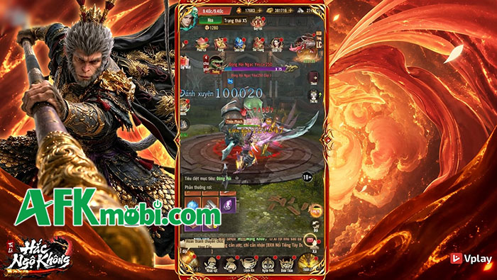 Ta Là Hắc Ngộ Không - VPlay game nhập vai màn hình dọc cho game thủ hóa thân Đại Thánh 1 Ta Là Hắc Ngộ Không - VPlay game nhập vai màn hình dọc cho game thủ hóa thân Đại Thánh 1