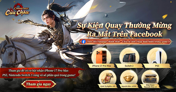 Chinh Phục Cửu Châu chính thức mở Open Beta, giải đấu tiền thưởng trị giá 1 triệu USD đồng loạt mở 6
