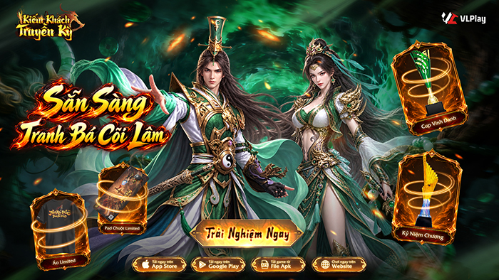 Kiếm Khách Truyền Kỳ khai mở Alpha Test: Tranh ngôi Minh Chủ Võ Lâm, nhận Merchandise độc quyền và hàng ngàn VVIP Giftcode 1