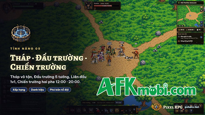 Pixel RPG – Eldoria game nhập vai pixel fantasy dành cho hội mê cày quái và săn đồ hiếm 5