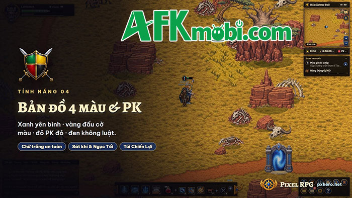 Pixel RPG – Eldoria game nhập vai pixel fantasy dành cho hội mê cày quái và săn đồ hiếm 4