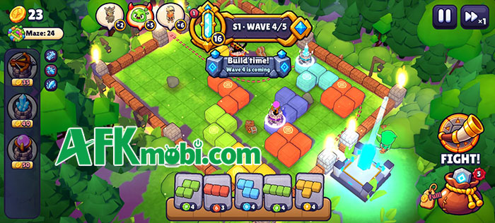 Runewall: Maze Tower Defense cho bạn tự tay xây mê cung để dồn cả bầy quái vào đường cùng 2