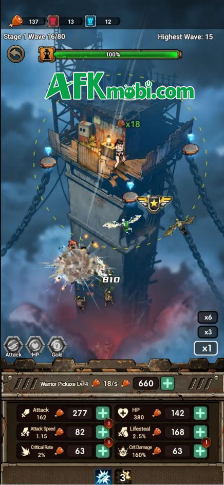 Frontline Trigger: Zombie Idle cầm súng phòng thủ trước hàng ngàn xác sống 2