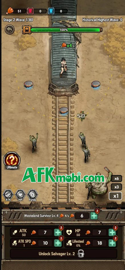 Frontline Trigger: Zombie Idle cầm súng phòng thủ trước hàng ngàn xác sống 1