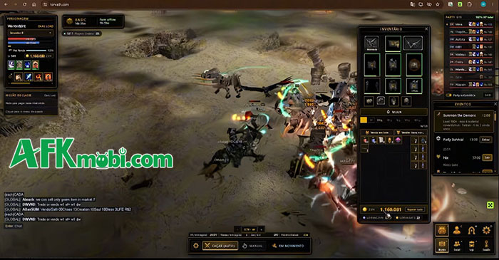 Lorvath phiên bản MU Online cày cuốc rảnh tay chơi ngay trên trình duyệt web 3