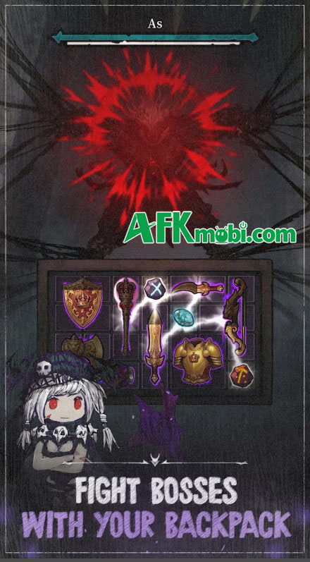 Vào game Mika: Dungeon Backpacker xếp ba lô càn quét ngục tối 2
