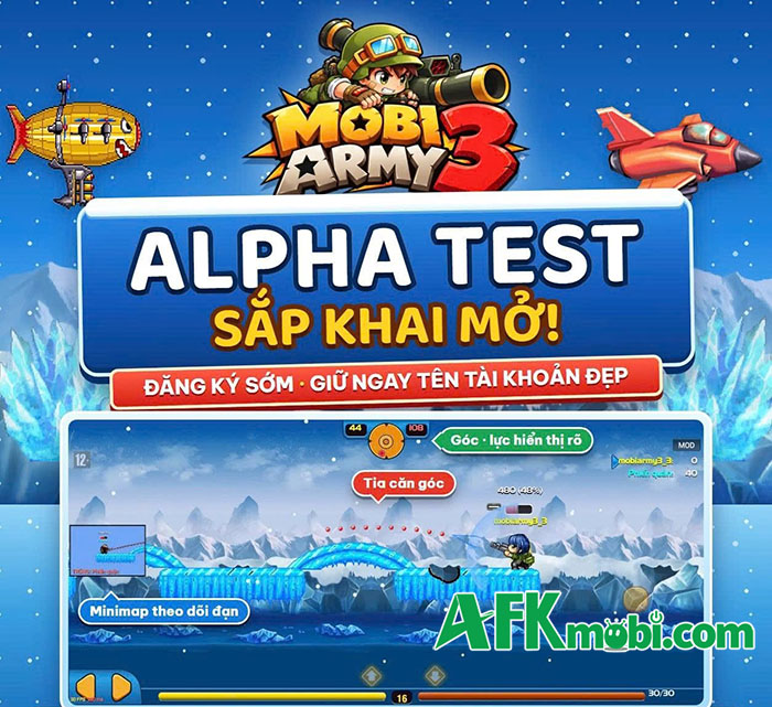 MobiArmy3 mời bạn trở lại chiến trường tuổi thơ với những màn đấu súng tọa độ cân não 0