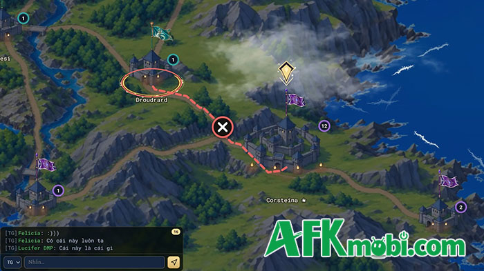 Vào Rune Saga Online thống lĩnh quân đoàn hiệp sĩ, tranh đoạt 42 thành trì đại lục Aurel 1