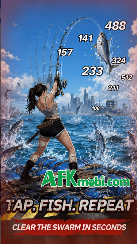 Submerged: Last Cast mời bạn cầm cần câu sinh tồn giữa thành phố chìm trong biển nước 1