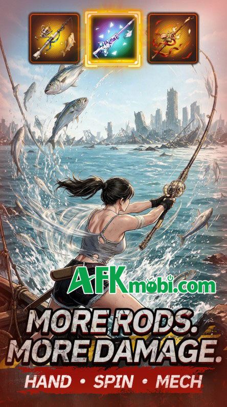 Submerged: Last Cast mời bạn cầm cần câu sinh tồn giữa thành phố chìm trong biển nước 2