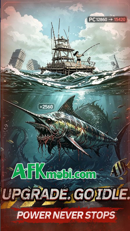 Submerged: Last Cast mời bạn cầm cần câu sinh tồn giữa thành phố chìm trong biển nước 3