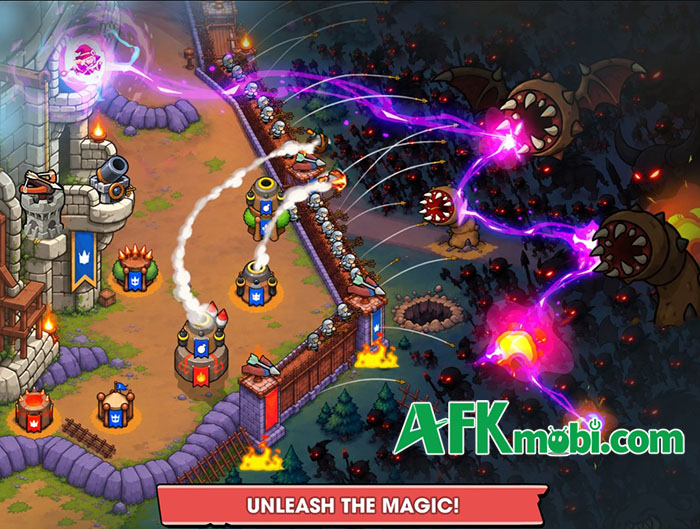 Total Defense: Tower Wars game thủ thành độc đáo với cơ chế kết hợp tháp phòng 1