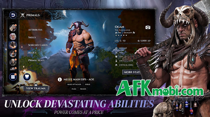 UnGodly game nhập vai đấu tướng 3D đưa người chơi vào thế giới giả tưởng đen tối 2