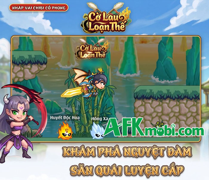 Cờ Lau Loạn Thế game nhập vai chibi ghép 3 đầy mới lạ do Việt Nam phát triển 2 Cờ Lau Loạn Thế game nhập vai chibi ghép 3 đầy mới lạ do Việt Nam phát triển 2