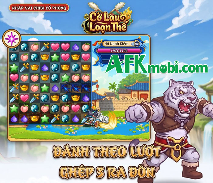 Cờ Lau Loạn Thế game nhập vai chibi ghép 3 đầy mới lạ do Việt Nam phát triển 1 Cờ Lau Loạn Thế game nhập vai chibi ghép 3 đầy mới lạ do Việt Nam phát triển 1