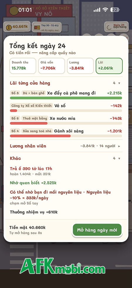 Đế Chế Vỉa Hè game mô phỏng kinh doanh đậm chất Việt Nam 6 Đế Chế Vỉa Hè game mô phỏng kinh doanh đậm chất Việt Nam 6