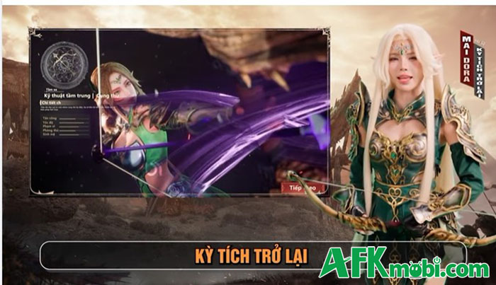 Đan Trường và Maidora hóa thân thành các lớp nhân vật trong game Kỳ Tích Trở Lại 0