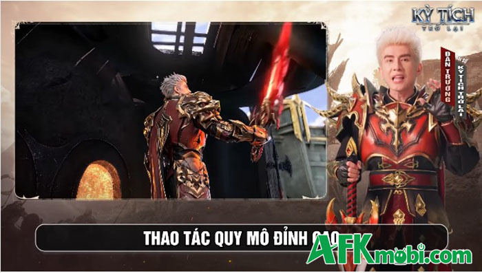 Đan Trường và Maidora hóa thân thành các lớp nhân vật trong game Kỳ Tích Trở Lại 1