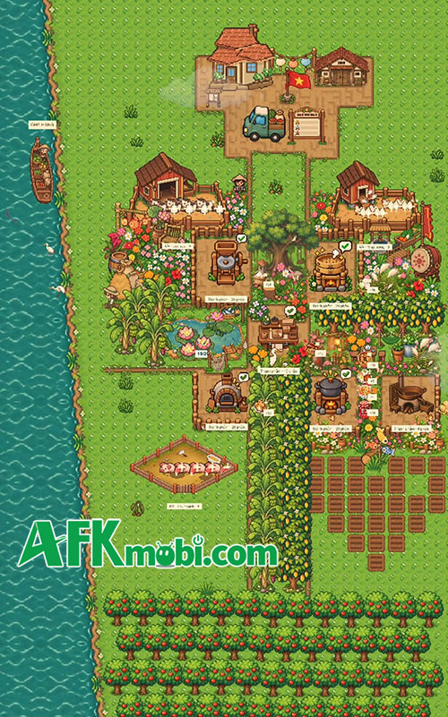 Nông Trại Của Bà tựa game nông trại chill chill mang đậm hơi thở làng quê Việt Nam 1