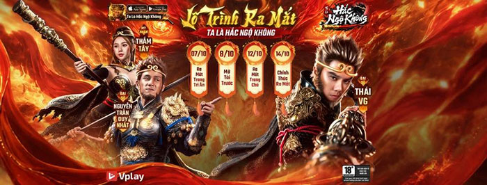 Tổng hợp gift code game Ta Là Hắc Ngộ Không - Vplay mới nhất trong tháng 1