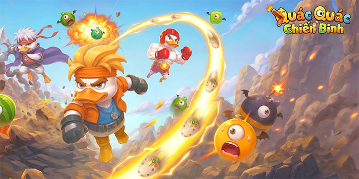 Quác Quác Chiến Binh game bắn trứng diệt quái, chiêu mộ chiến binh Vịt cực ngộ nghĩnh 4 Quác Quác Chiến Binh game bắn trứng diệt quái, chiêu mộ chiến binh Vịt cực ngộ nghĩnh 4