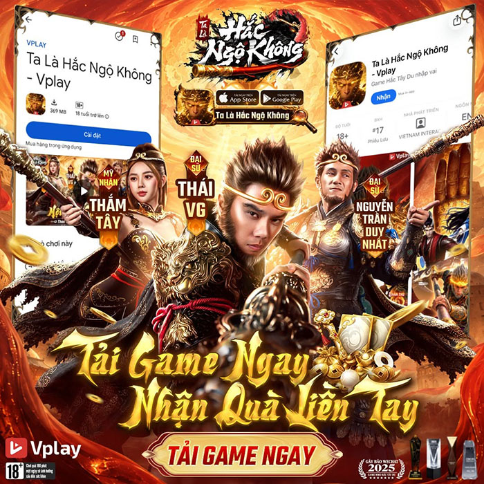 Ta Là Hắc Ngộ Không - Vplay cho game thủ thực sự Ta Là Hắc Ngộ Không - Vplay cho game thủ thực sự
