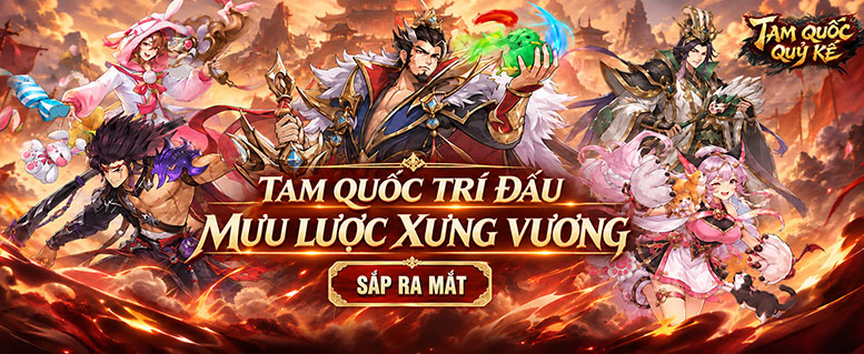 Tam Quốc Quỷ Kế game đấu tướng chiến thuật màn hình ngang cực cuốn sắp ra mắt game thủ Việt