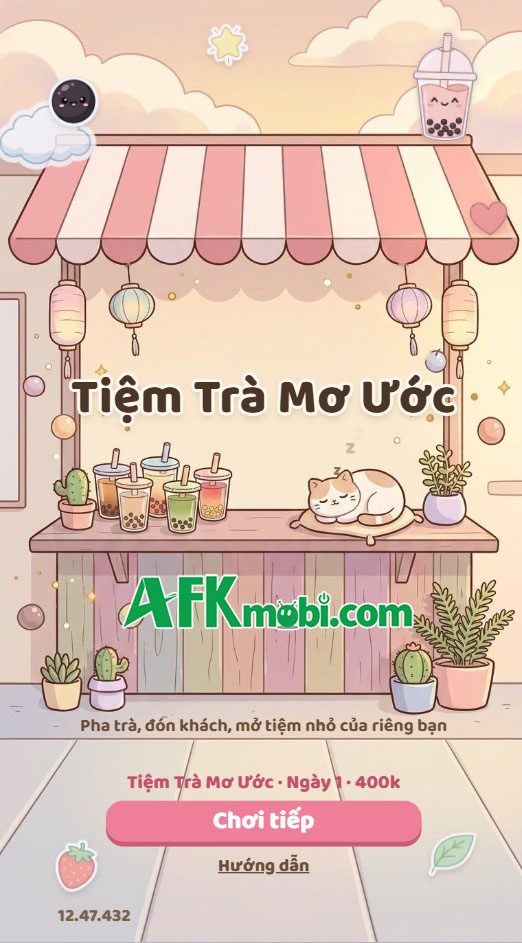 Tiệm Trà Mơ Ước game mô phỏng quản lý tiệm đồ uống do người Việt phát triển 0