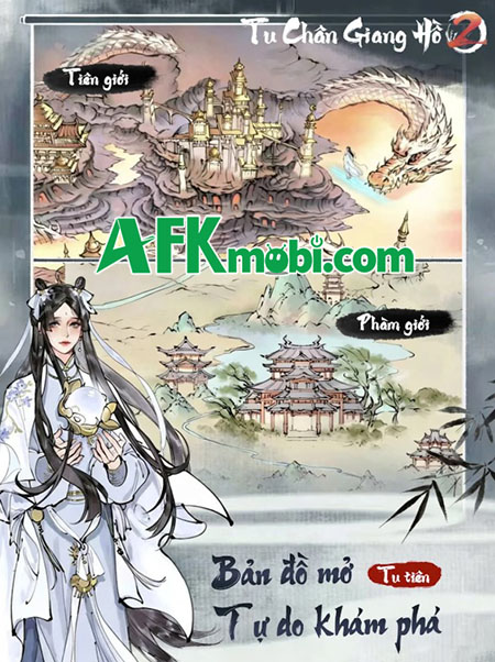 Game Tu Chân Giang Hồ 2 nơi bạn tu tiên rảnh tay, tự do luyện khí, kết giao đạo lữ! 1